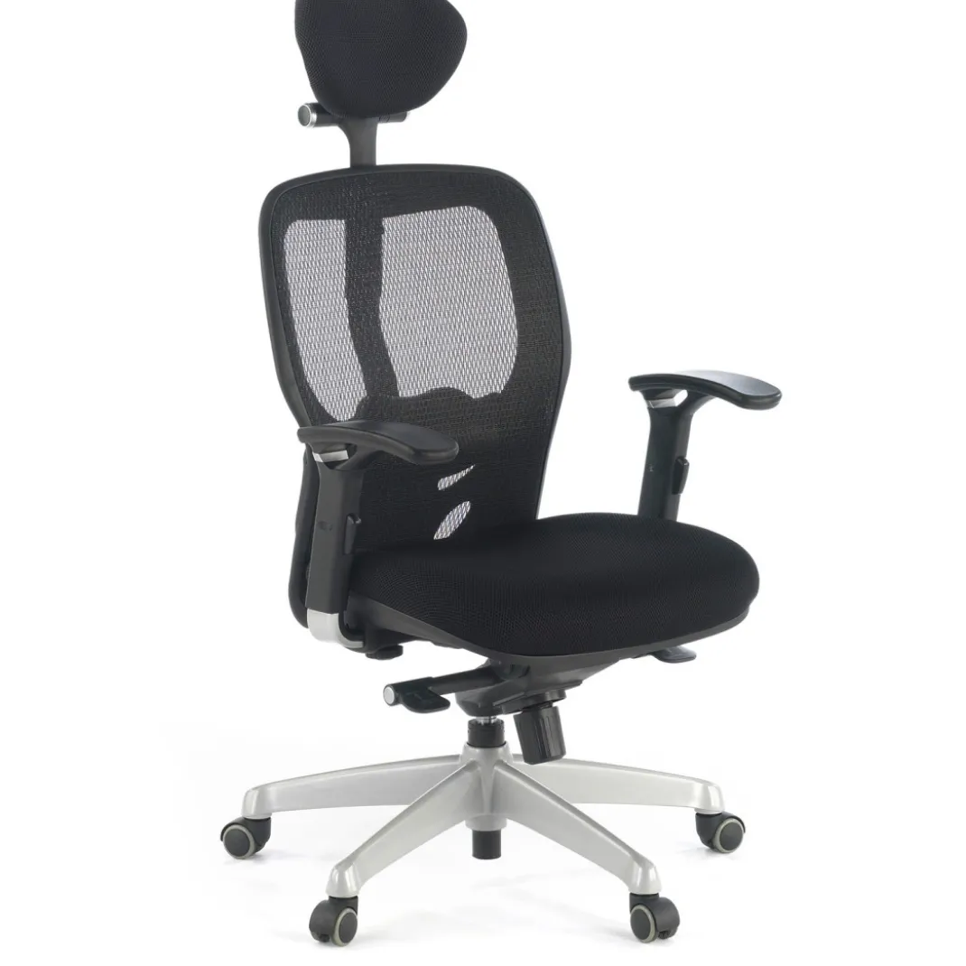 Silla de oficina ergonómica Madonna con reposacabezas