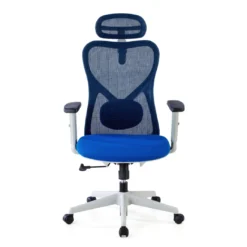 Silla de Oficina Ergonómica Prime white, brazos regulables