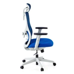Silla de Oficina Ergonómica Prime white, brazos regulables