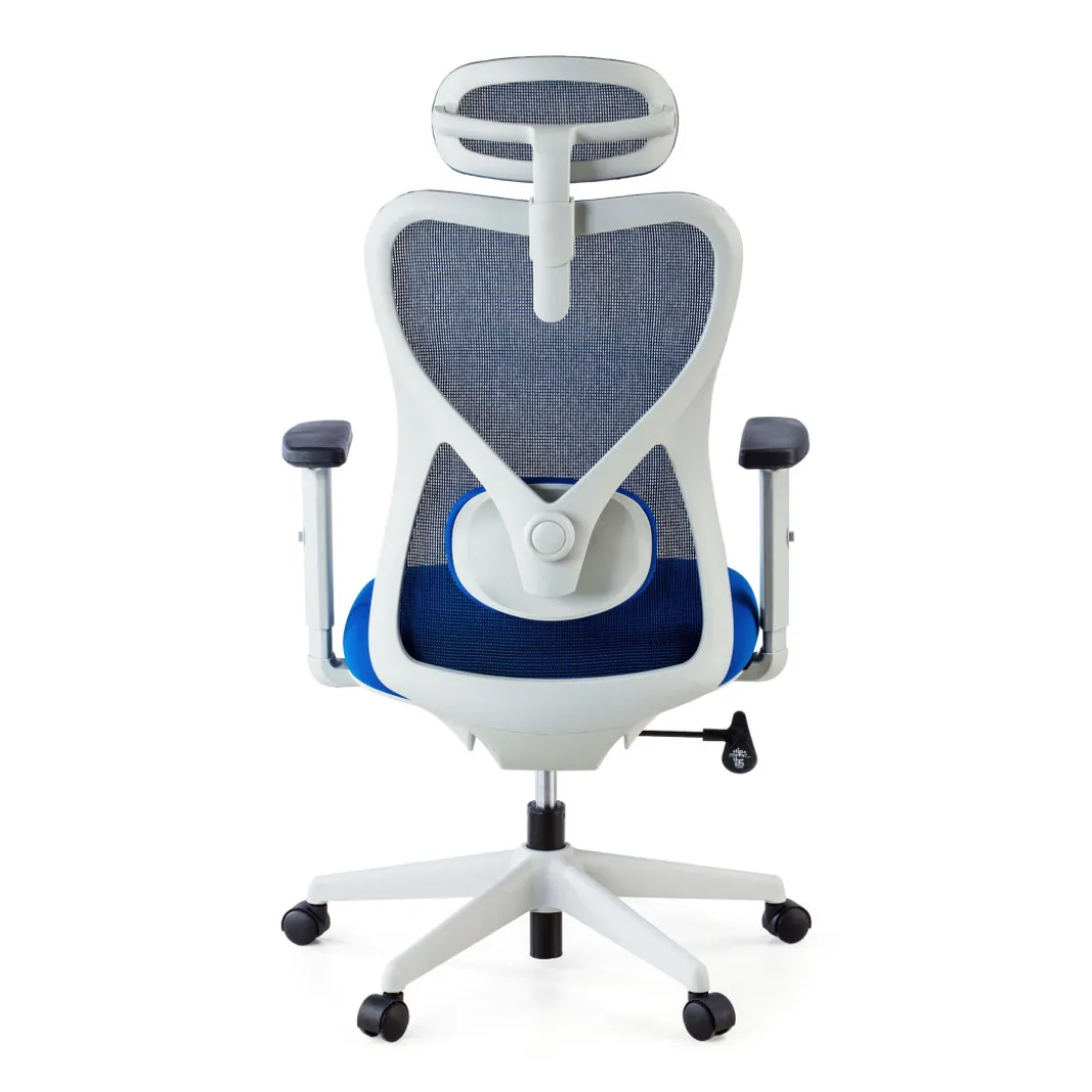 Silla de Oficina Ergonómica Prime white, brazos regulables