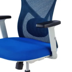 Silla de Oficina Ergonómica Prime white, brazos regulables