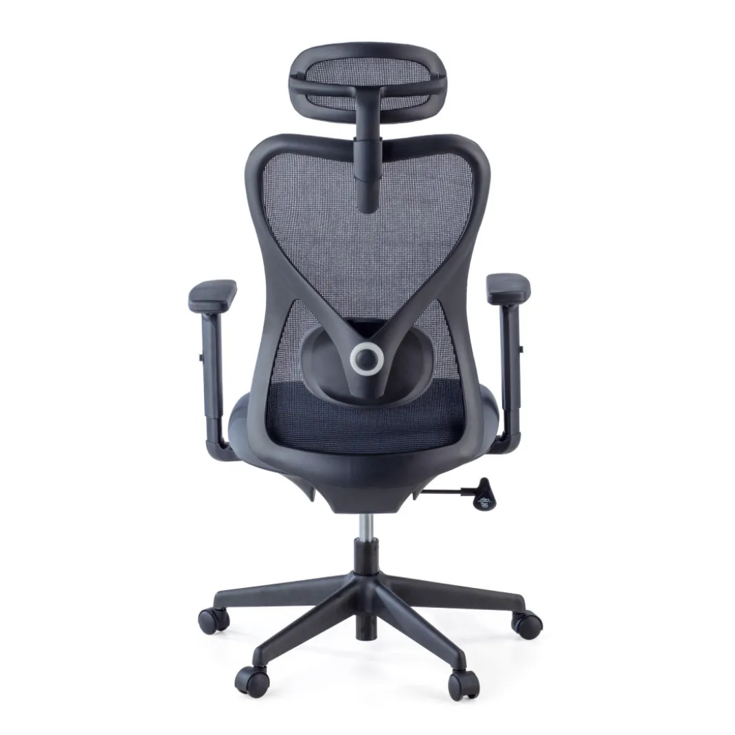 Silla de Oficina Ergonómica Prime black, brazos regulables
