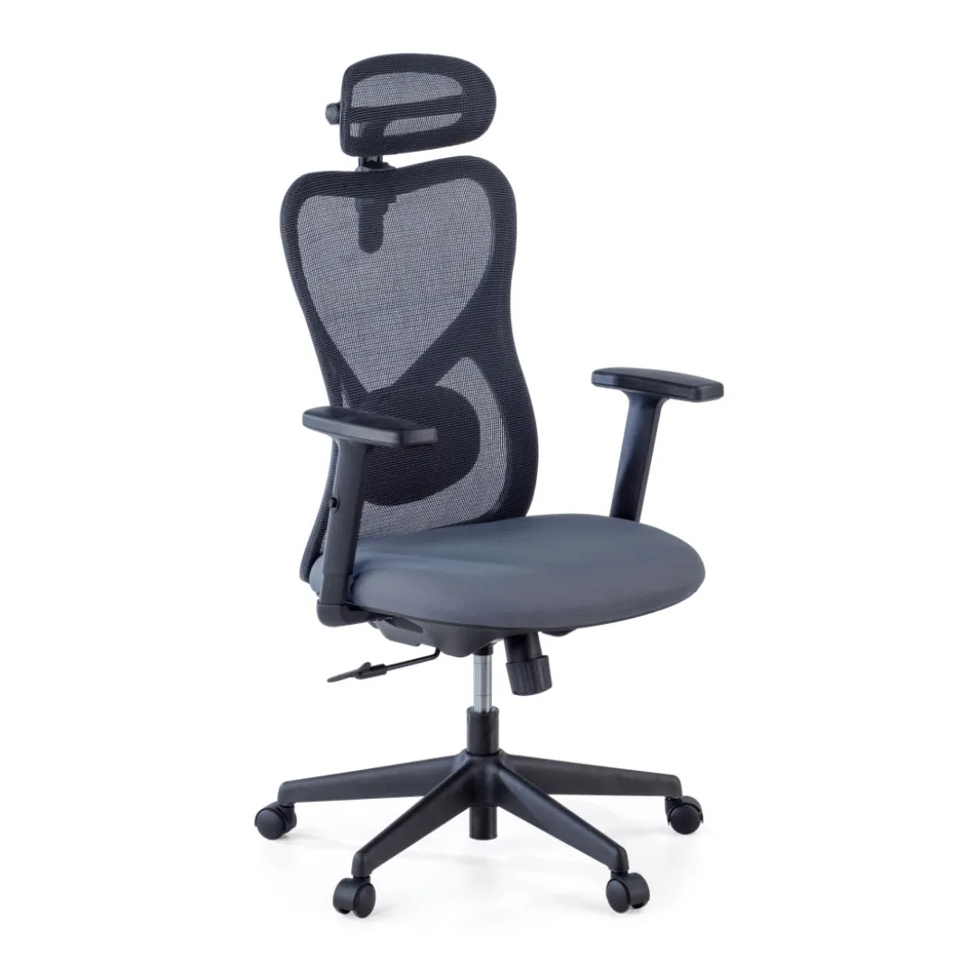 Silla de Oficina Ergonómica Prime black, brazos regulables