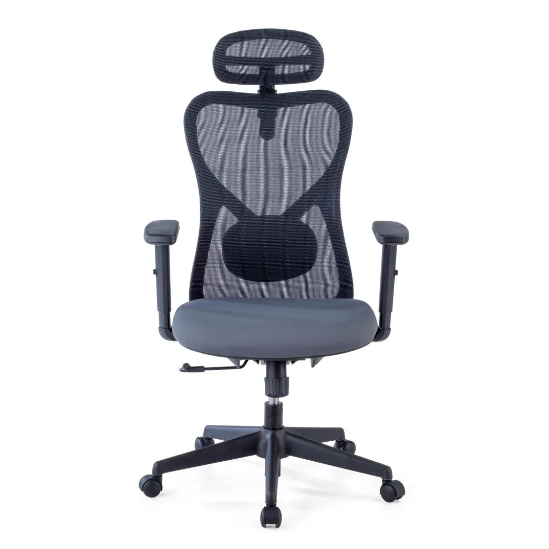 Silla de Oficina Ergonómica Prime black, brazos regulables