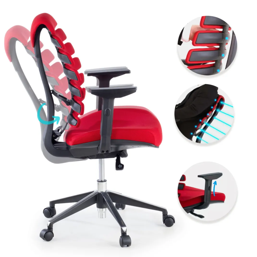 Silla de oficina ergonómica Spine