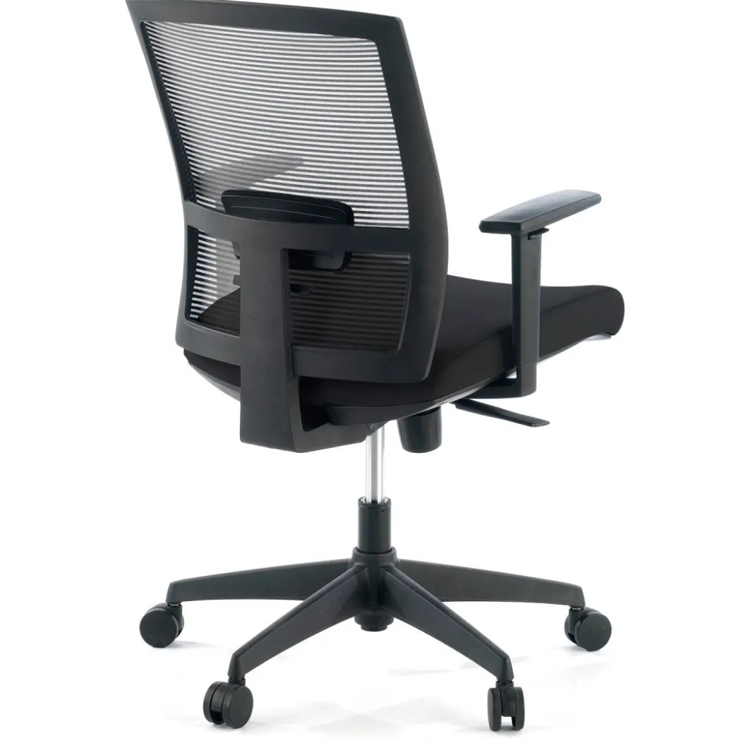 Silla de oficina Kendo, brazos ajustables, red