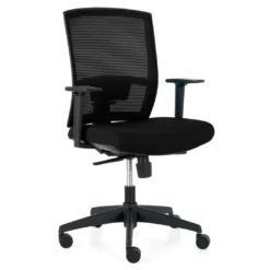 Silla de oficina Kendo, brazos ajustables, red