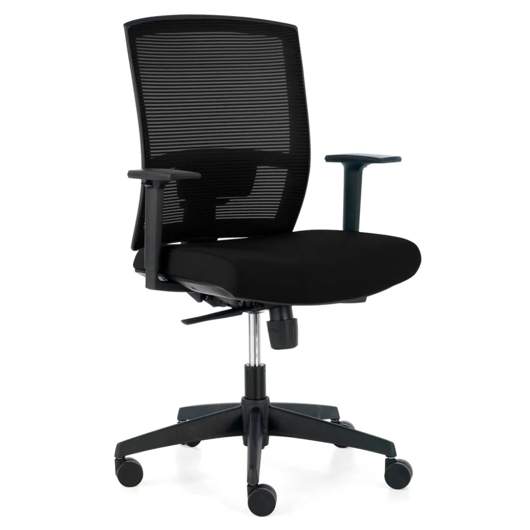 Silla de oficina Kendo, brazos ajustables, red