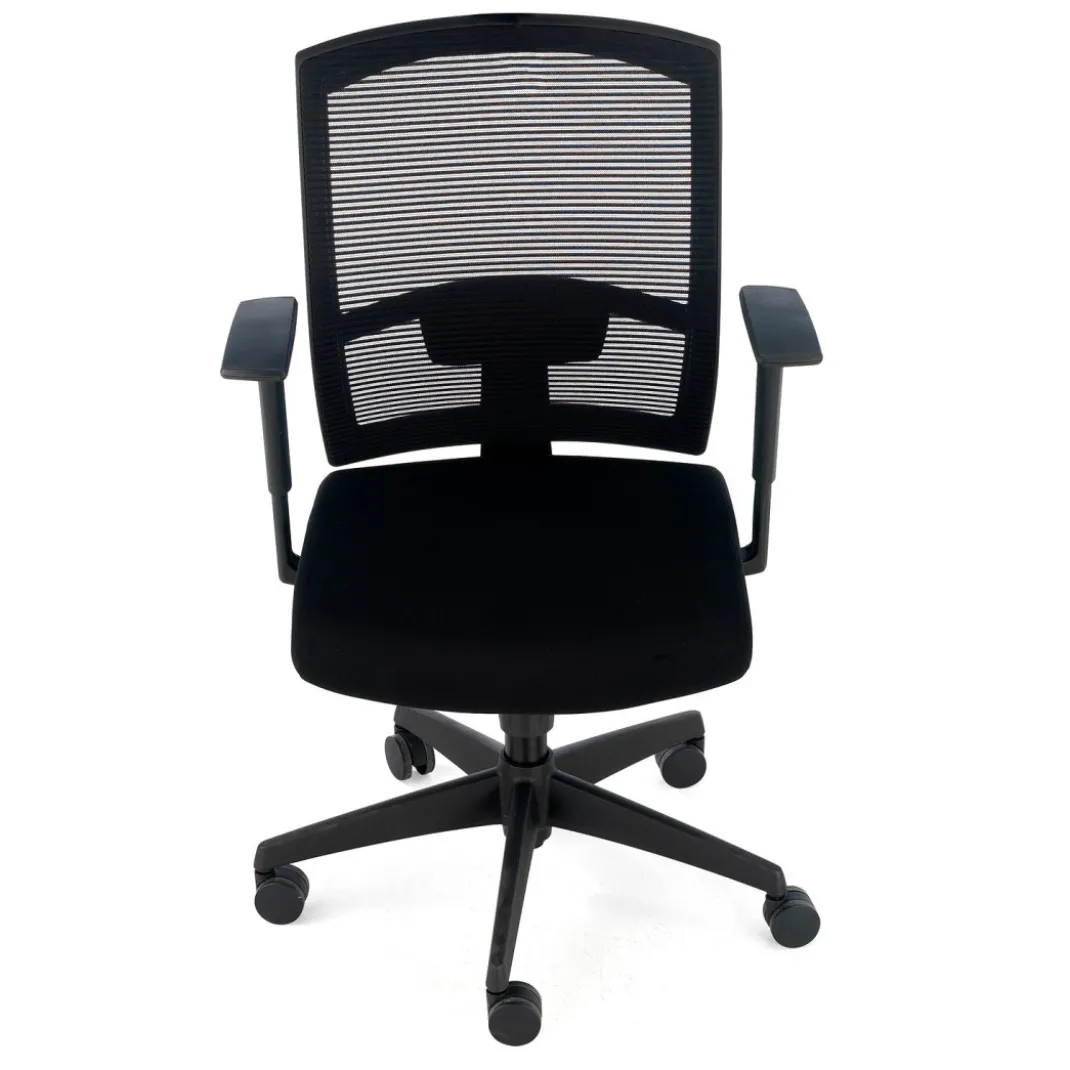 Silla de oficina Kendo, brazos ajustables, red