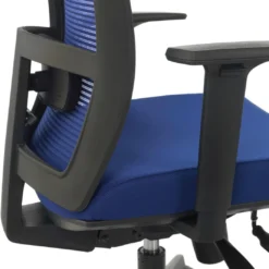 Silla de oficina Kendo, brazos ajustables, red