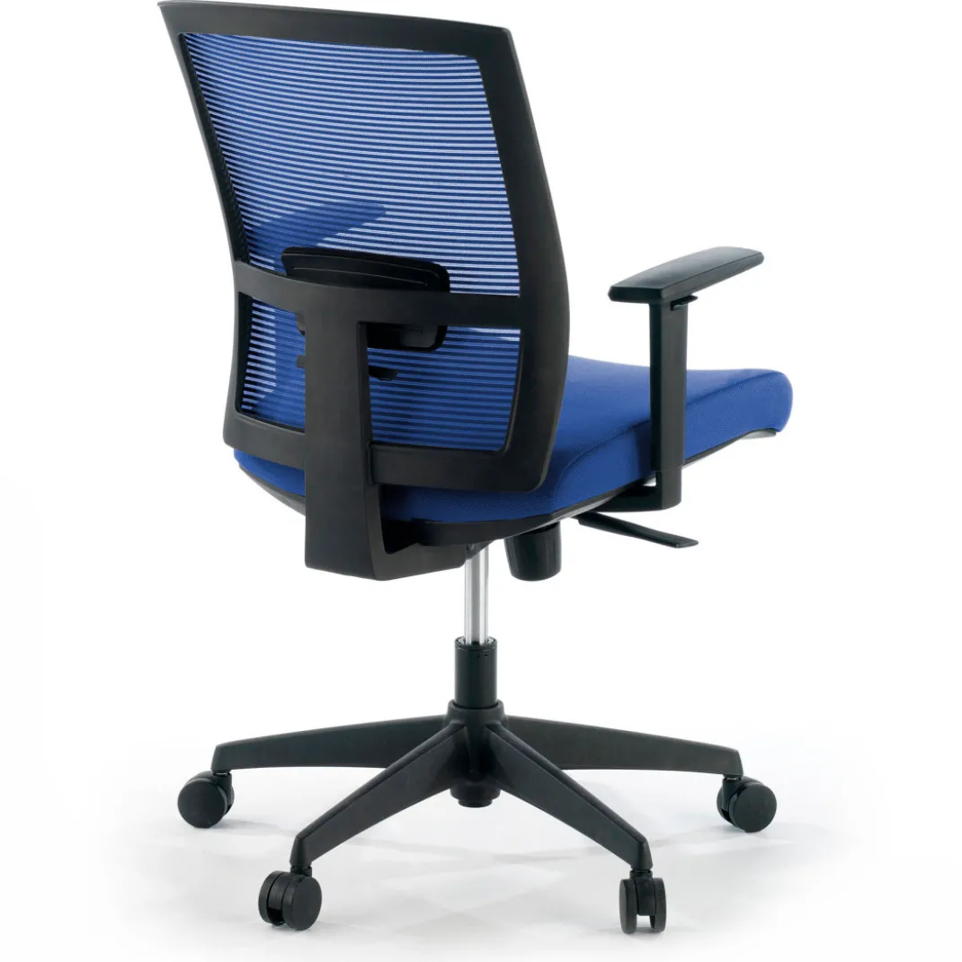 Silla de oficina Kendo, brazos ajustables, red