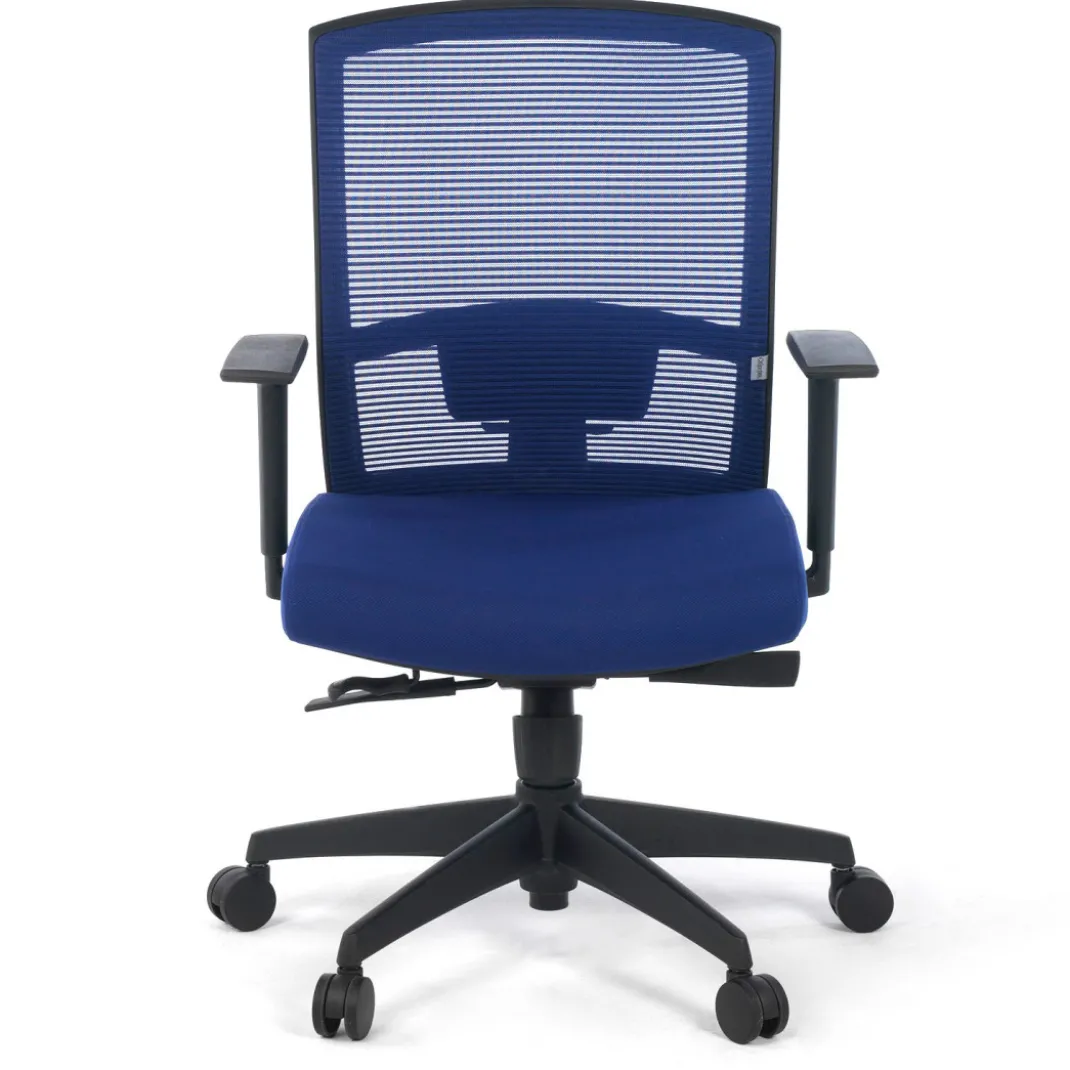 Silla de oficina Kendo, brazos ajustables, red