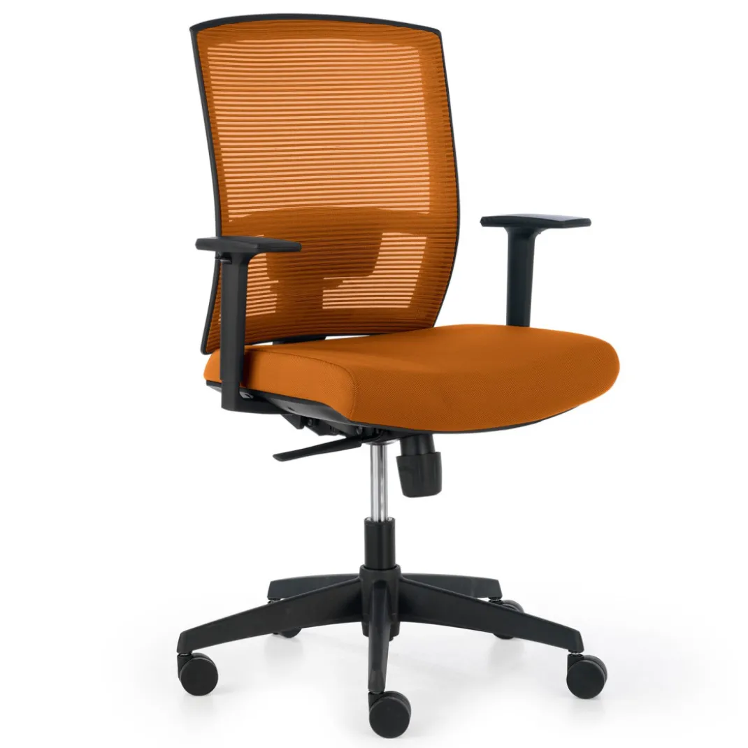Silla de oficina Kendo, brazos ajustables, red