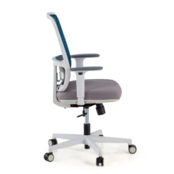Silla de oficina profesional Sugar white, uso intensivo