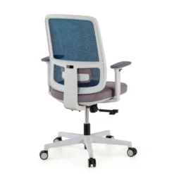 Silla de oficina profesional Sugar white, uso intensivo