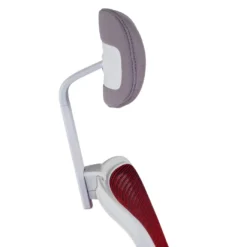 Silla de oficina Sugar white con reposacabezas