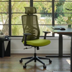 Silla de oficina Tekno, respaldo ergonómico, mecanismo sincronizado