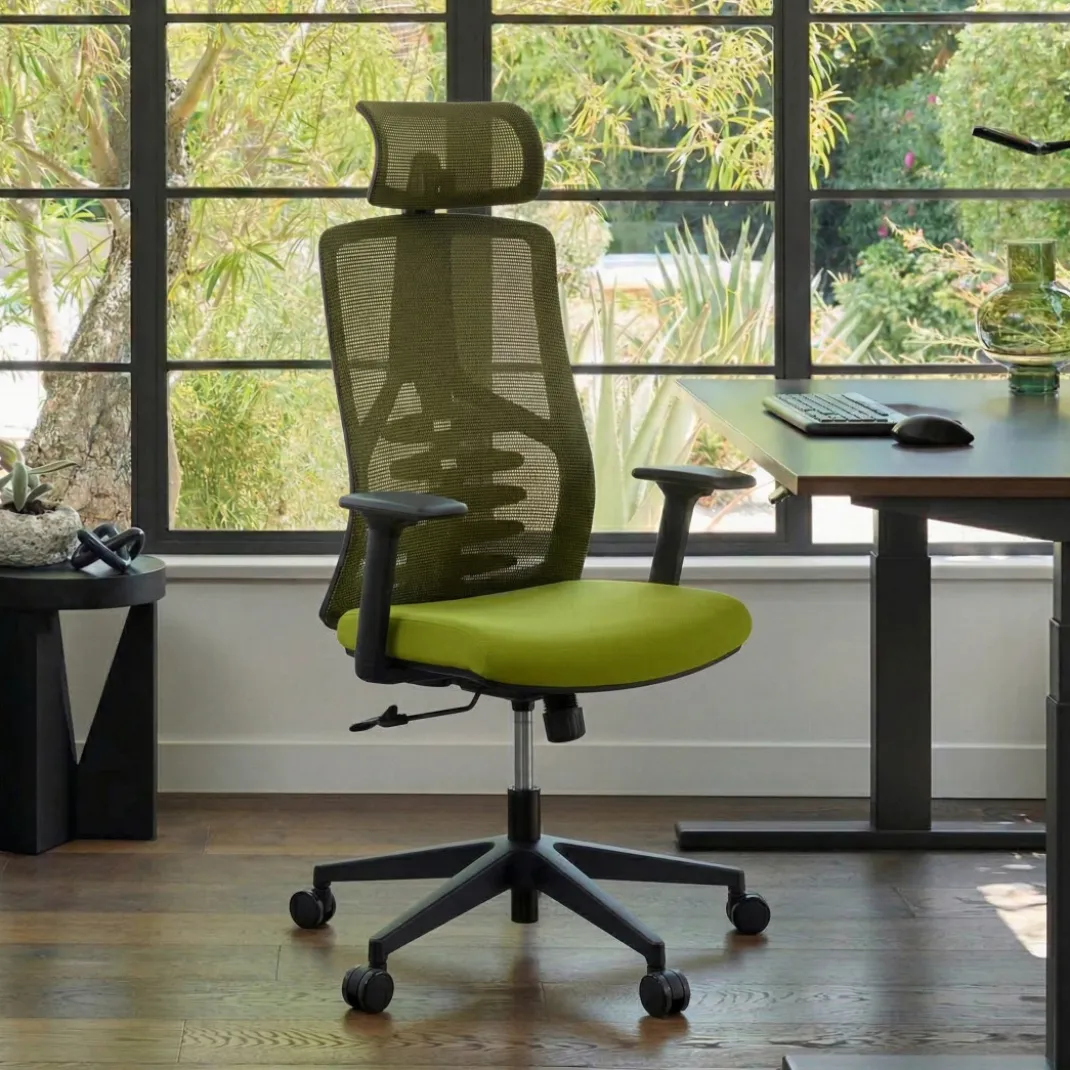 Silla de oficina Tekno, respaldo ergonómico, mecanismo sincronizado