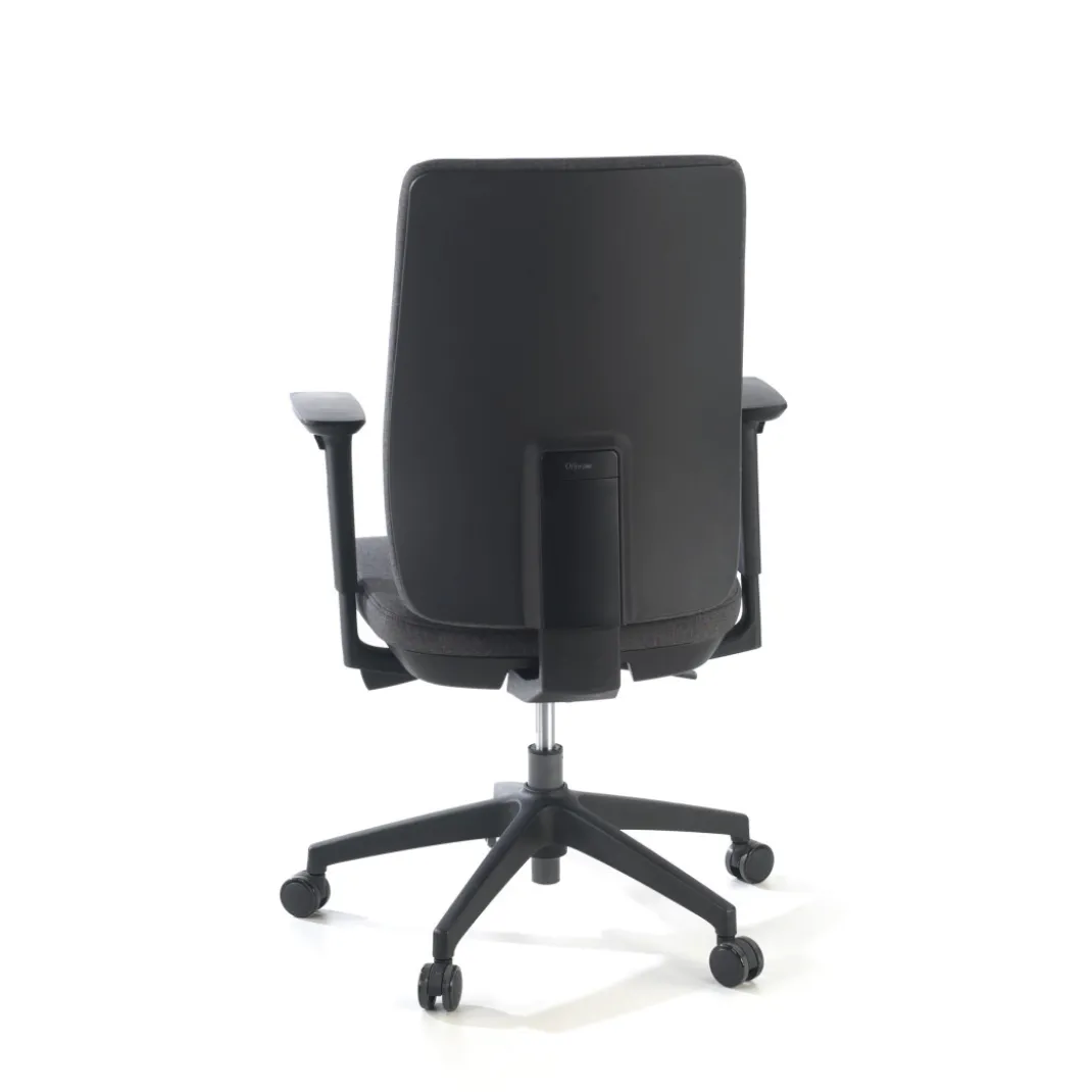 Silla de oficina Wind, respaldo regulable, brazos 3D, tapizado