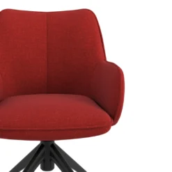 Silla de reuniones con ruedas Gala, estructura giratoria