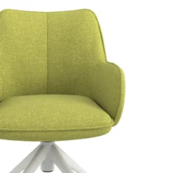 Silla de reuniones con ruedas Gala, estructura giratoria