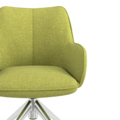 Silla de reuniones con ruedas Gala, estructura giratoria