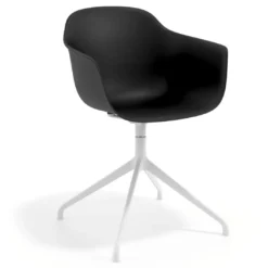 Silla de reuniones Elisa, base piramidal