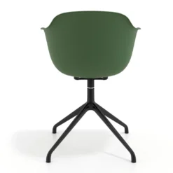 Silla de reuniones Elisa, base piramidal