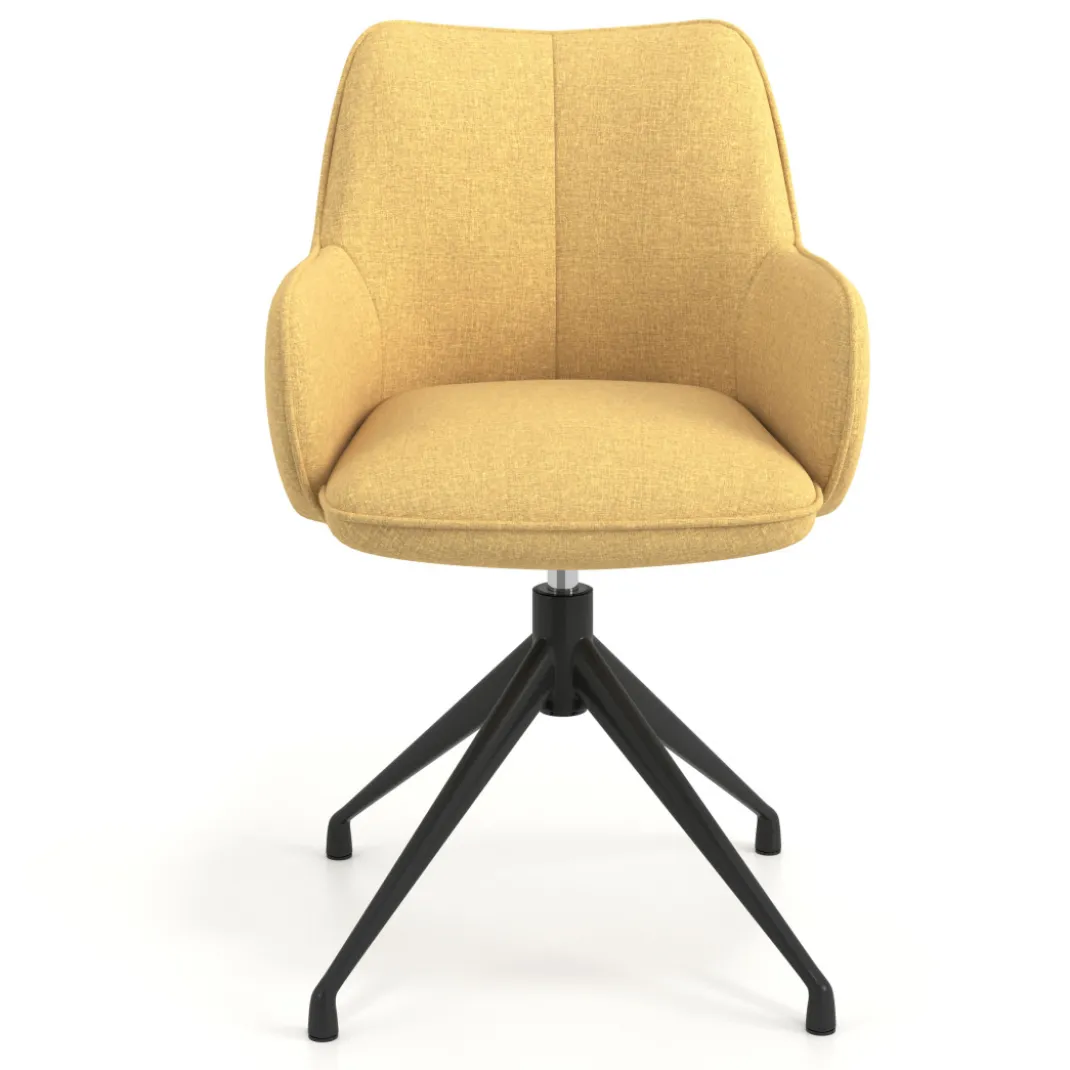Silla de reuniones Gala, estructura giratoria