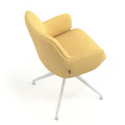 Silla de reuniones Gala, estructura giratoria