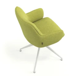 Silla de reuniones Gala, estructura giratoria