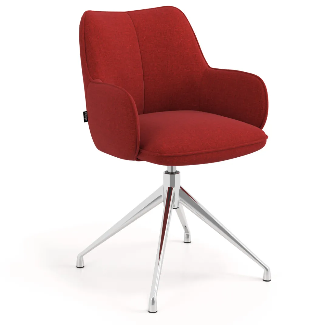 Silla de reuniones Gala, estructura giratoria
