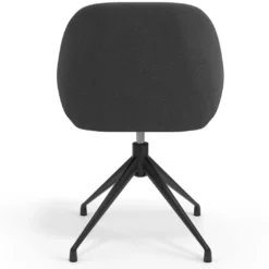 Silla de reuniones Moon Base de aluminio giratoria