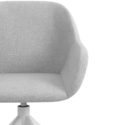 Silla de reuniones Moon Base de aluminio giratoria