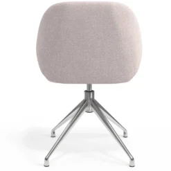 Silla de reuniones Moon Base de aluminio giratoria