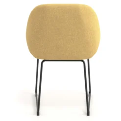 Silla de visitante Moon estructura patin