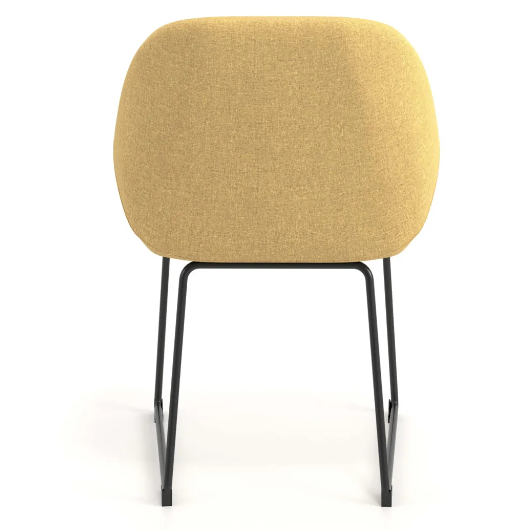 Silla de visitante Moon estructura patin