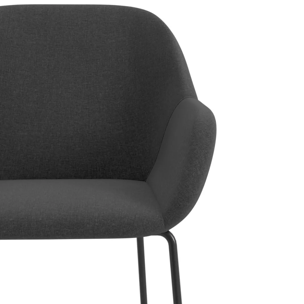 Silla de visitante Moon estructura patin