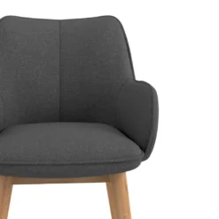 Silla de visitas Gala, estructura 4 patas, base de madera
