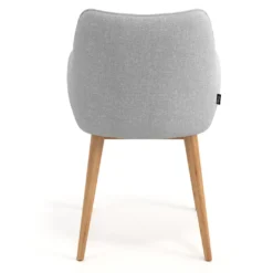 Silla de visitas Gala, estructura 4 patas, base de madera