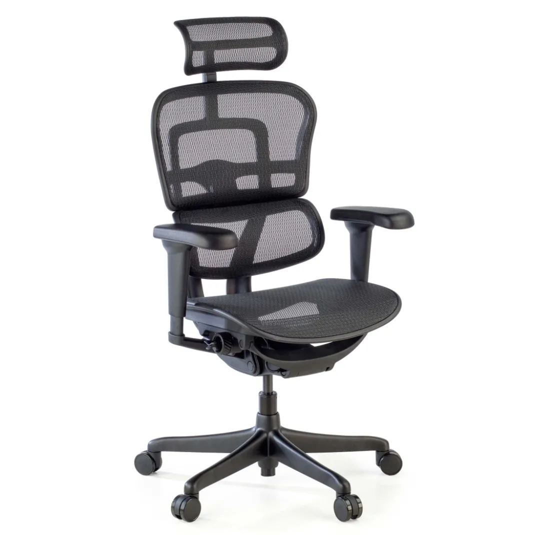 Silla Ergohuman Ultra Black Carbon Edition