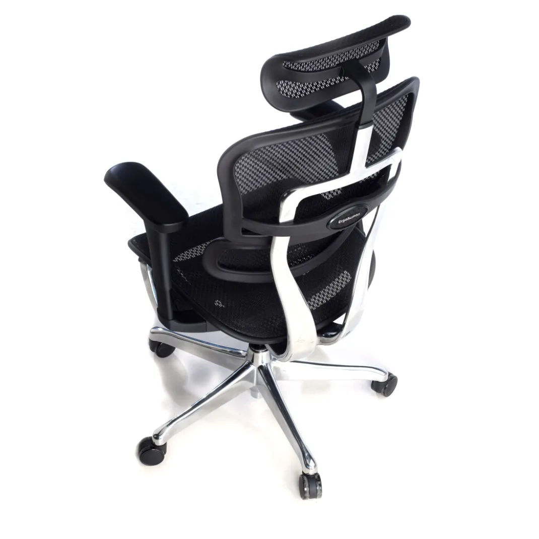 Silla ergonómica con reposapies Ergohuman gen2
