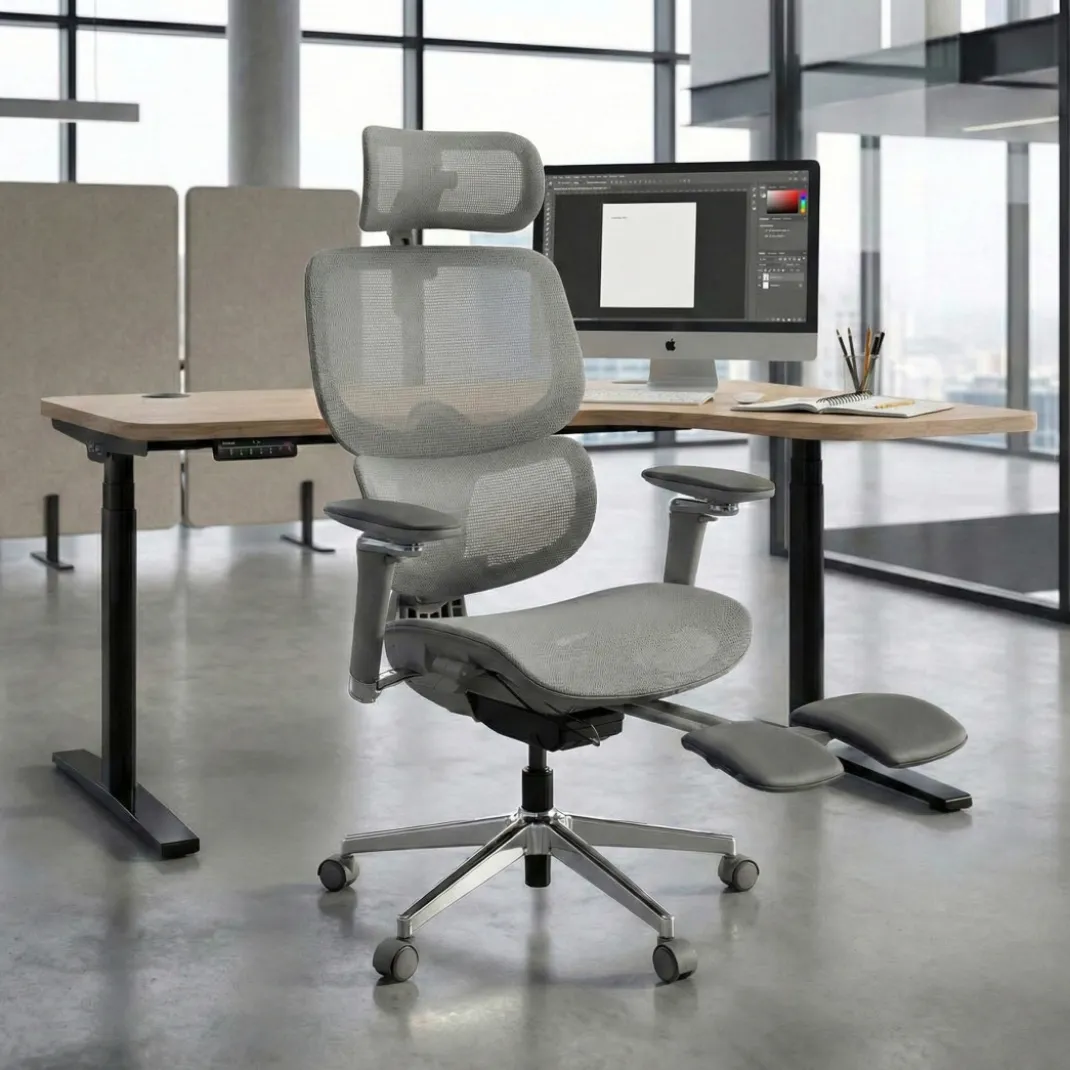 Silla ergonómica de oficina Erghos X2, mecanismo sincronizado
