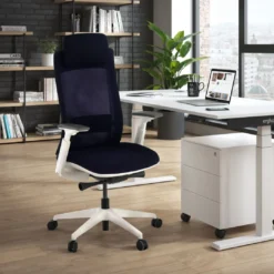 Silla Ergonómica de Oficina Reflect white