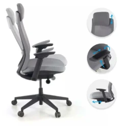 Silla Ergonómica de Oficina Reflect black