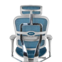 Silla ergonómica Ergohuman Elite, estructura blanca