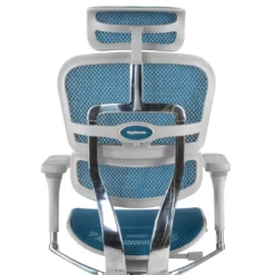 Silla ergonómica Ergohuman Elite, estructura blanca
