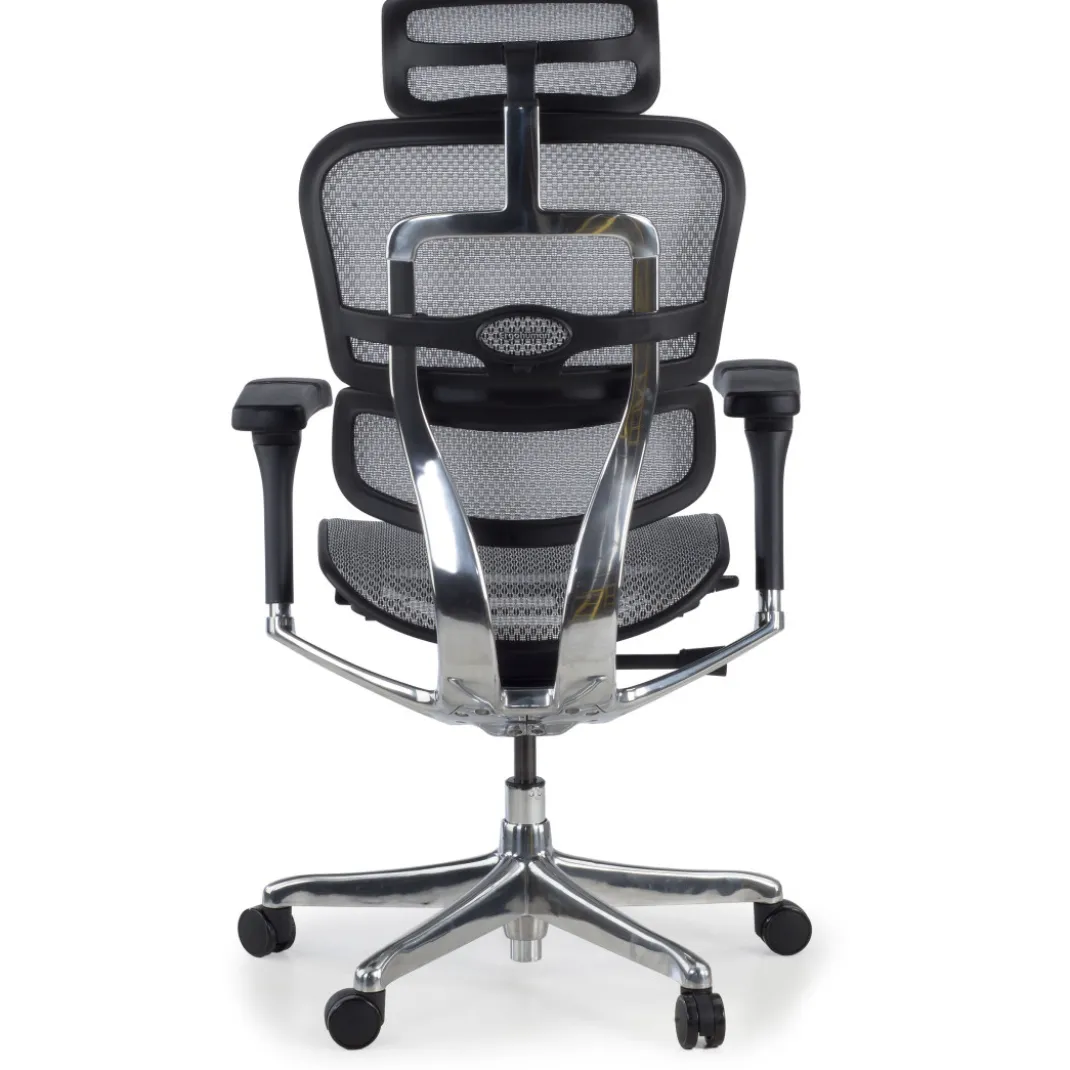 Silla ergonómica Ergohuman Elite, estructura negra