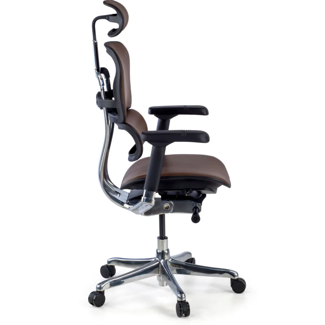 Silla Ergonómica Ergohuman Elite, piel natural