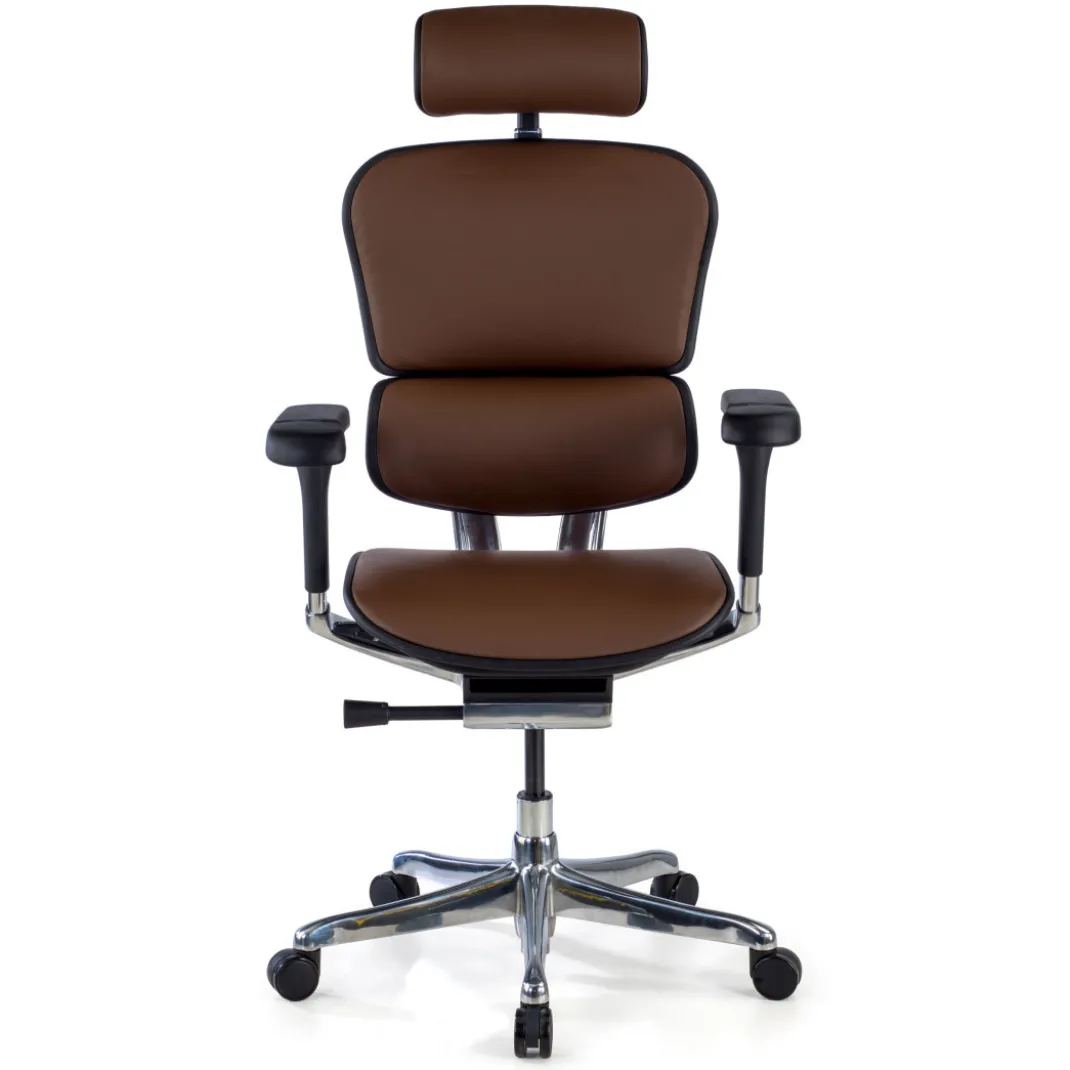 Silla Ergonómica Ergohuman Elite, piel natural